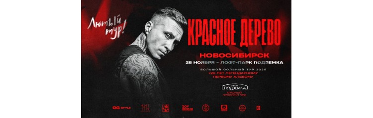 КРАСНОЕ ДЕРЕВО х 28 ноября х ЛофтПарк Подземка Зал Pravda (2025-11-28)